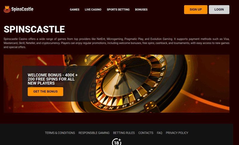 Spin Castle Casino: A Royal Adventure for UK Players
